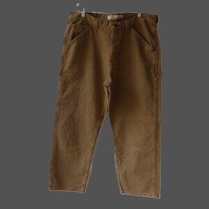 Lee Dungarees men's Carpenter jeans size 34 x 29, New With Tags, Aztec gold